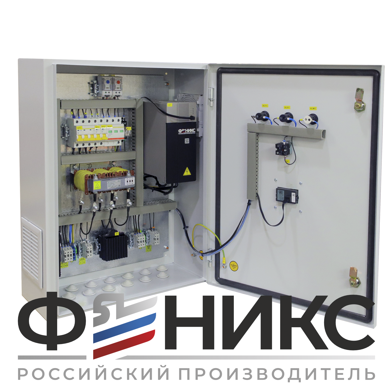 Шкаф управления центробежным насосом ШУ-ФЕНИКС-ЦН-1ПЧ-1ЭД-0,75-0,4 У3 - Феникс